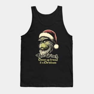 Print Design Christmas The Grinch Tank Top